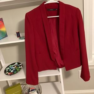 Festive Red blazer
